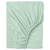 Stella 100% Cotton Ranforce Double Elastic Bed Sheet 160x200 cm Light Green