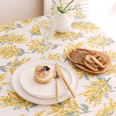 Mimosa Cotton Table Cloth