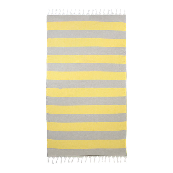 Kitsy Double Face 100% Cotton Loincloth Towel Yellow