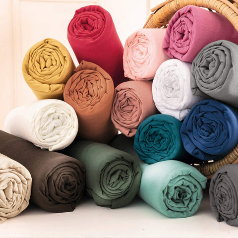 Double Elastic Bamboo Aloe Vera Bed Sheet 160x200 Cappuccino